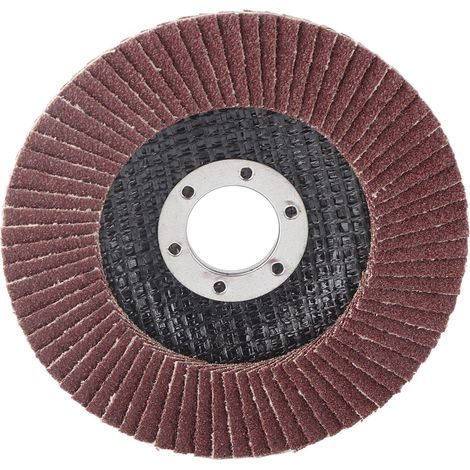 Disque à lamelles 10 pièces 115mm Ponçage Meulage Meule Abrasive Haute Dissipation Thermique Faible Bruit Élastique Roue à Lamelles (1/5)