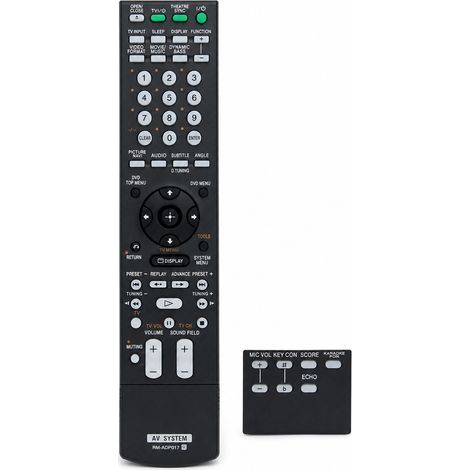Telecomando di ricambio compatibile con Home Cinema DVD Sony DAV-DZ850KW, RM-ADP017 (1/5)