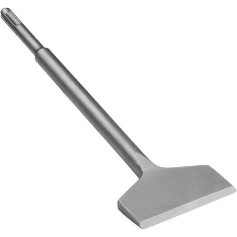 HOXILEELEO - Ciseau SDS Plus 250 x 75 mm, ciseau coudé pour carrelage, ciseau à décoller les carreaux (1/5)