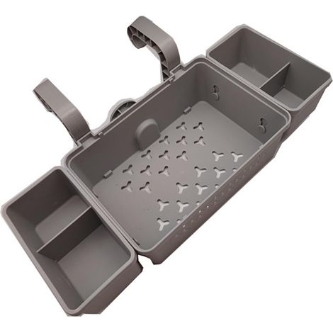 Pool Aufbewahrungskorb, Pool Korb aus Recyceltem Kunststoff, Pool Getränkehalter Hot Tub Zubehör Multifunktionales Pool Zubehör für Aufstellpool Schwimmbad Oberirdischen (1/3)