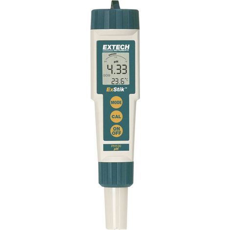 strumento di misura elettronico extech ph-100 impermeabile memoria