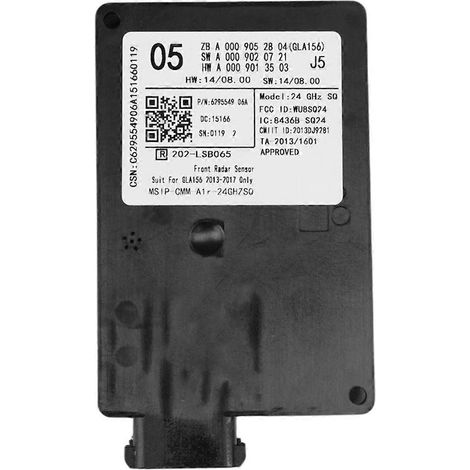 FCW A0009052804 Frontkollisionswarnmodul für Mercedes-Benz GLA-Klasse W156 (2013–2017) – Radarabstandssensor (1/5)