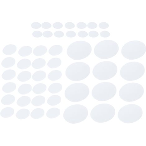 48 séparateurs d'assiettes en feutre antifriction non toxiques, isolants et tapis de rangement pour ustensiles de cuisine (1/5)