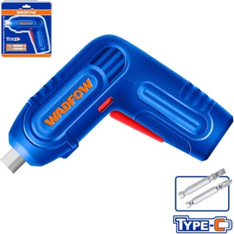 Atornillador Inalámbrico 4V WADFOW WCV4628, 1/4", 240 rpm, 4 Nm, Luz Integrada (1/4)