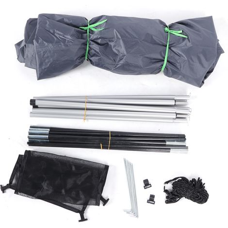Abri solaire imperméable pour voiture, auvent réglable pour camping, tente de toit extérieur pour camping-car (1/5)