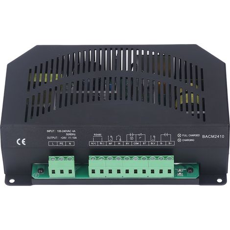 Chargeur de batterie intelligent 340W pour groupe électrogène diesel, sécurité renforcée, entrée AC 100-240V, chargeur de démarrage universel pour générateur, alimentation fiable (1/5)