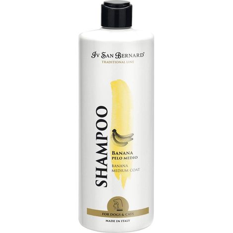 IV SAN BERNARD SHAMPOO ALLA BANANA PER CANI A PELO MEDIO 1 LITRO  OFFERTA ESCLUSIVA