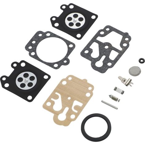 Kit de réparation de carburateur pour tondeuse à gazon 1E40F-5 BC430 CG430 CG520 Kit de reconstruction avec bol flotteur et joint d'étanchéité (1/5)