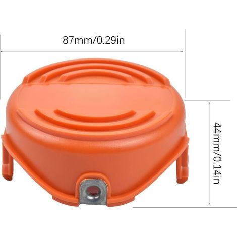 Tapa de carrete para desbrozadora SF-080-BKP/90583594, plataforma para césped, paisajismo de jardín