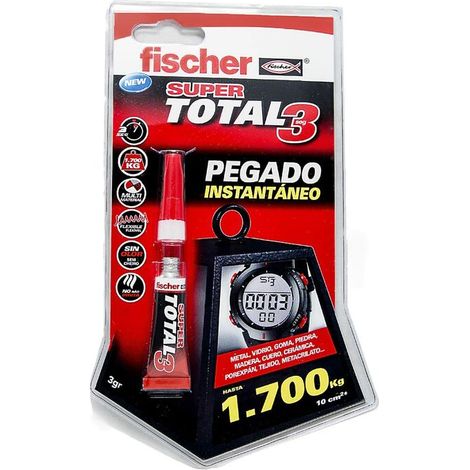Adhésif FISCHER Supertotal 3 - Blister unidose 3g 541728 (1/5)