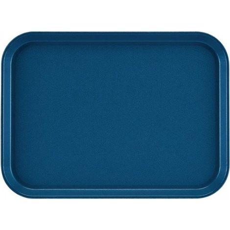 Plateau en fibre de verre (L)350 x (P)270 mm, bleu