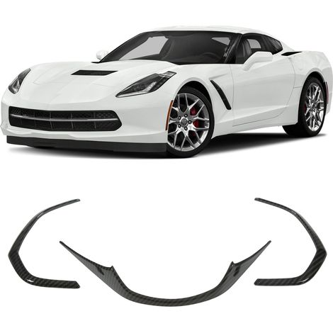 Cache de tableau de bord avec texture carbone pour Corvette C7 2014-2019 (OC11186) (1/5)
