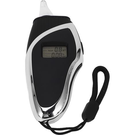 Testeur d'alcool LED TY9000, éthylotest portable à écran lumineux bleu, sans piles incluses (1/5)