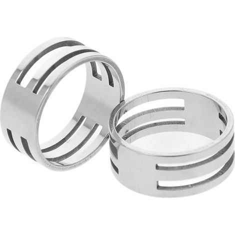 Set mit 2 17-mm-Edelstahlwerkzeugen zum Öffnen und Schließen von Biegeringen, Schmuckringen und Zubehör (1/5)