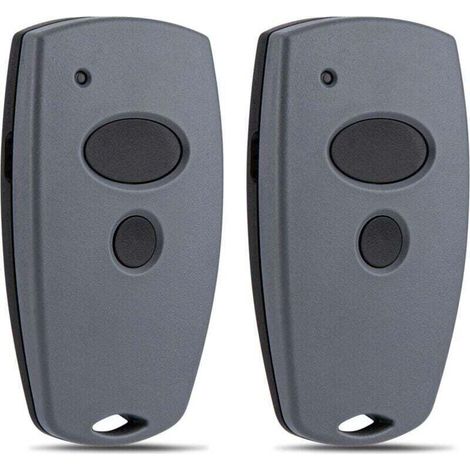 Télécommande manuelle pour porte de garage – Compatible Marantec Digital 302/304/313/321/323/384/131 – Fréquence 868 MHz – Lot de 2