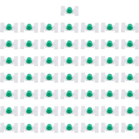 50 Pcs Blanc En Plastique Moulure De Porte De Voiture Garniture Clips Retenues Attaches Pour BMW Série 3 E36 E46 (1/5)