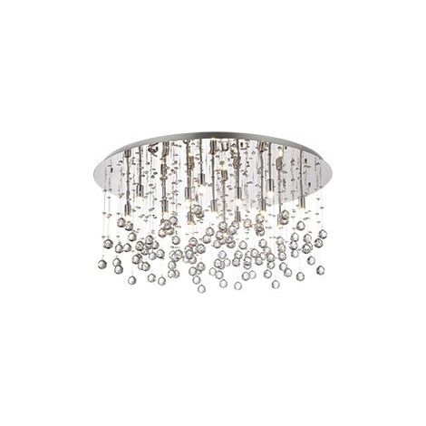 Ideal Lux Moonlight - 15 Light Extra Large Semi Flush Deckenanhänger Chrom, G9 (1/2)