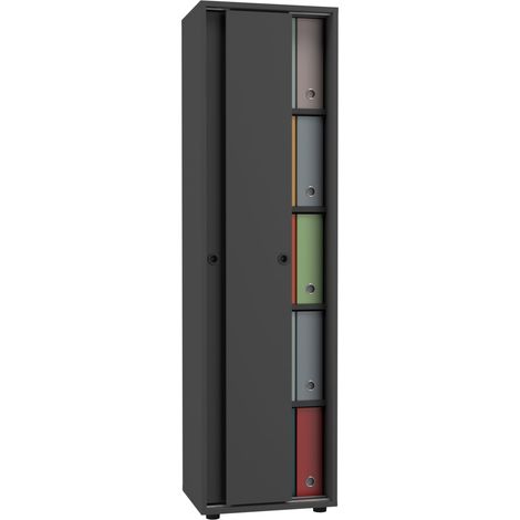 Armadio da ufficio per la limatura Ulas 5 volte 168x49x38 - VCM