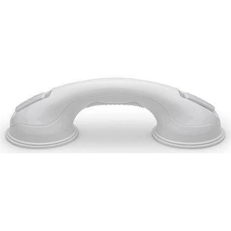 Poignée à ventouse Changing Lifestyles pour baignoires et douches poignée de sécurité pour salle de bain, blanche, 30 cm-AquaForge (1/2)
