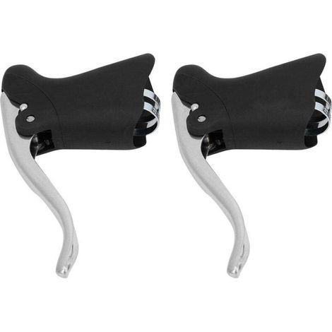 Manetas de freno de aleación de aluminio para bicicletas de montaña y de carretera, accesorios para manillares y puños de freno - Crezuo