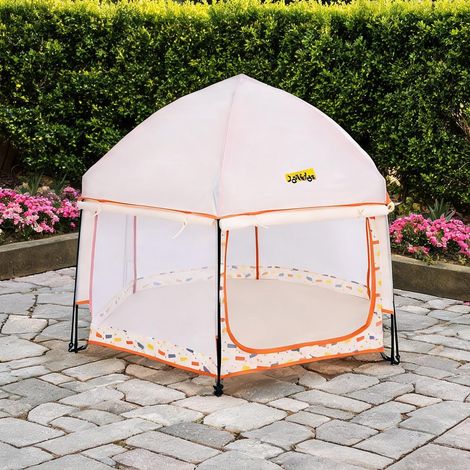 Parc de jeu pliable bébé avec auvent et sac de transport 150 x (1/5)