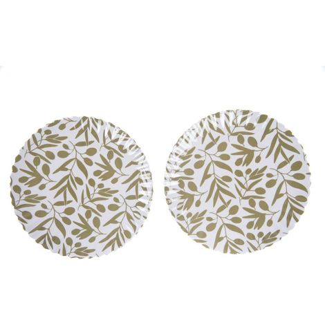 Amadeus - Lot de 2 assiettes mélamine Olivia 27 cm