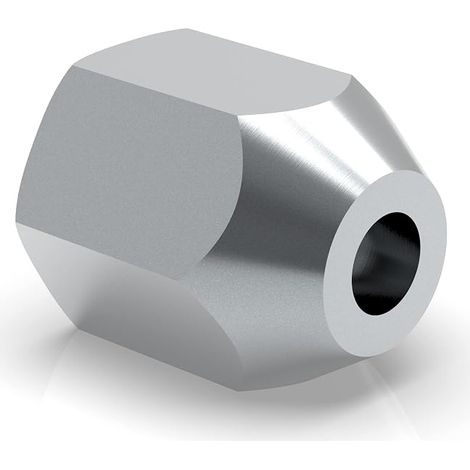 3/8 Inch x 24 Female Connector for Brake Hose 4.75 mm Double Flared Type E Brake Connector Type H DIN/ISO (1/5)