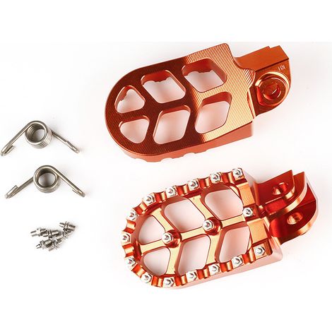 Pédales modifiées pour moto tout-terrain KTM 125-530 EXC/EXC-F (pédales KTM) (1/5)