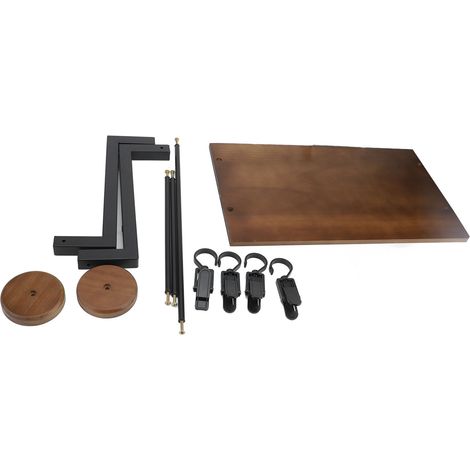 Decdeal Motorradhelmhalter Wandmontage Starker Trageteller -Rack Display Organizer (1/2)