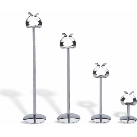 Support Numéro de Table Inox H 10 à 40 cm - Pujadas
