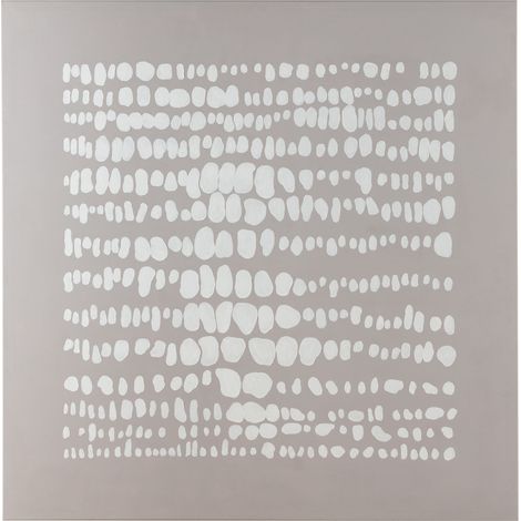 Lienzo 120X5X120 Gris/Blanco (1/2)