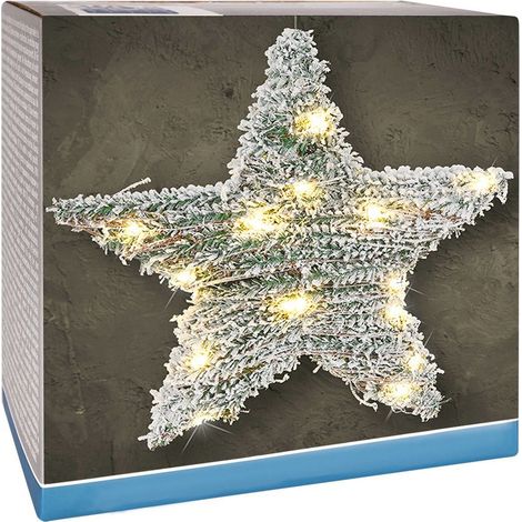 Stella luminosa 30 LED 40 cm