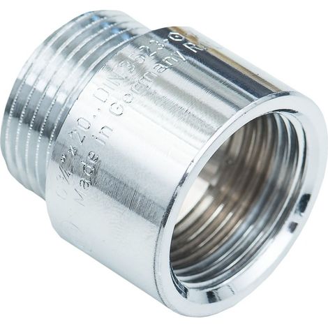CONMETALL Chrom Hahnverlängerung 3/4x15mm (1/2)