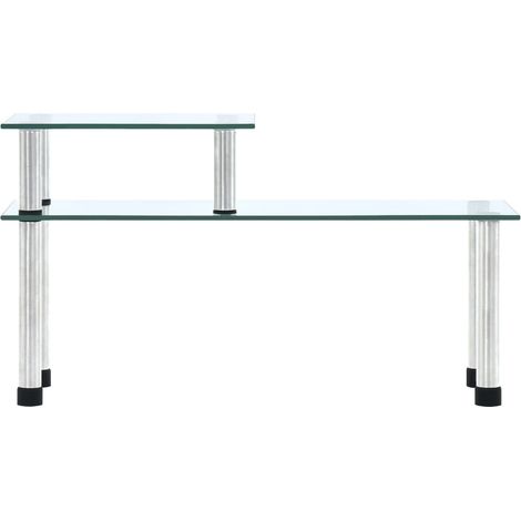 Maison Exclusive - Mensola da Cucina Trasparente 45x16x26 cm in Vetro Temperato