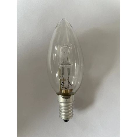 Ampoules halogènes E14 42 W, culot à vis Edison, blanc chaud, dimmables, lot de 5 (1/4)