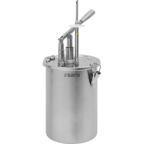 Remplisseur pâtisserie - Inox - 4,5L - 40ml max - PD-019 - Saro