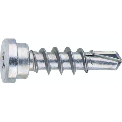 SFS Tragehilfe Schraube mit Bohrspitze 6x20 - Stahl verzinkt-blau