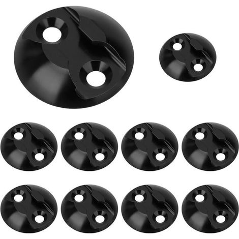 Zurrplatten aus Aluminium für Flugzeugschienen – 10er-Pack, ideal für Lkw, Wohnmobile und Boote