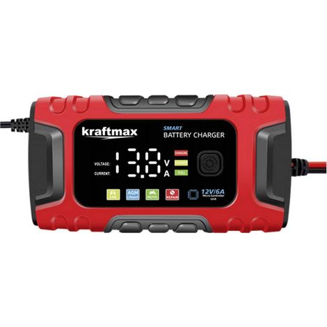 kraftmax Caricabatterie: 12 V Corrente di carica (max.) 6 A