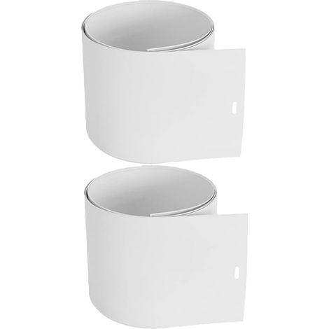Lamelles de Stores Verticales 2 Pièces Blanches Lattes de Remplacement pour Stores Intérieurs Réparation Fenêtres (1/5)