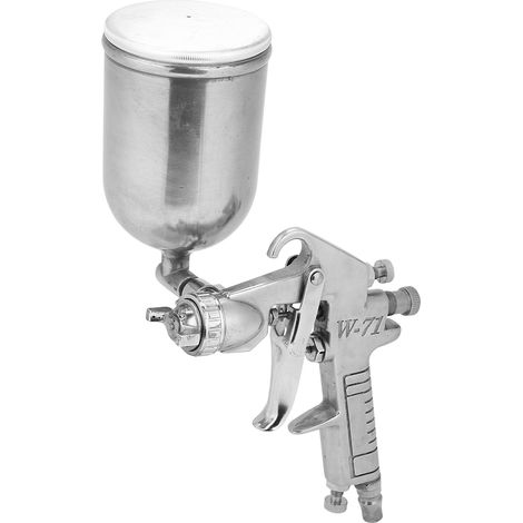 1,5-mm-Düse, 400 ml Fassungsvermögen, Schwerkraftzufuhr, pneumatisches Farbspritzgerät (1/5)