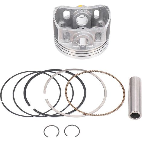 Kit 3 Segments Piston 62 mm + Axe 13 mm pour Moto CG150 CGH150 ZJ150 Irbis, Bague de Compression, Cylindre Adapté (1/5)