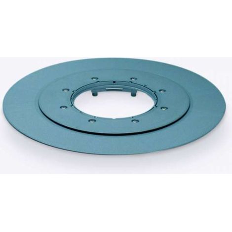 Kessel Klebeflansch mit Gegenflansch, ABS, System 125 (1/2)
