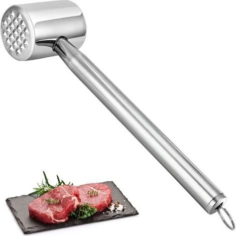 Marteau À Viande, Attendrisseur De Viande, Marteau À Double Face Pour Attendrir Viande, Marteau À Steak, Marteau À Attendrir (1/5)
