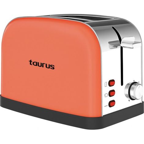 Grille-pain Taurus vintage ii coral 950 W 2 tranches