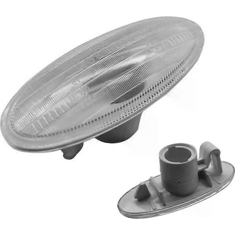 Pièces automobiles pour Nissan Micra 2010- : clignotants latéraux d'aile avant, lentille transparente, feu de signalisation (1/5)