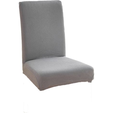 Housse De Chaise - Élastique - Pour Chaise Parsons - Hauteur Dos Standard Ou Haut - Épaisseur 2,5 À 10 cm - 1 Pièce (1/5)