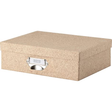 Boîte de rangement avec couvercle A4 Boîte de rangement en papier Organiseur de salle de bain Organiseur de cuisine Organisateur de maquillage Boîtes de rangement 34 x 26 x 10 (1/3)