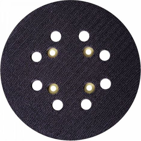 – Plateau de ponçage Ø125mm – Pour ponceuse orbitale OS503DC – Compatible avec papier abrasif OS801AA – Usage professionnel (1/3)