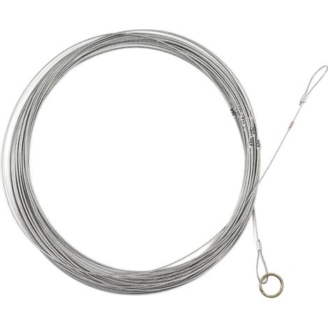 Corde de Mesure en Acier pour Puits, 50m - Flexible et Résistante avec Échelle de Mesurage